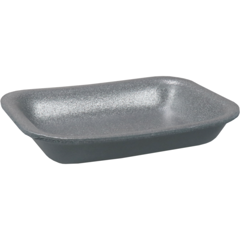 Schaal, tainer, ePS, xPS, 58, rechthoekig, 138x103x19mm, grijs
