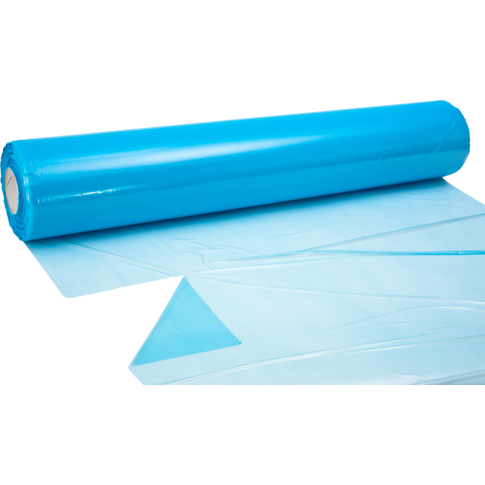 Vel, lDPE, 980x980mm, op rol, 20my, blauw