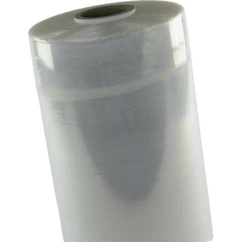 Folie, machinerol stretchfilm, LLDPE, 50cm, 1700m, 20my, transparant