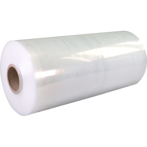 Folie, machinerol stretchfilm, LLDPE, 50cm, 1785m, 20my, transparant
