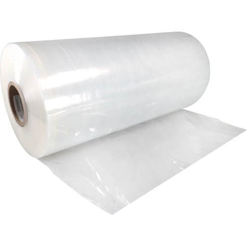 Folie, machinerol stretchfilm, LLDPE, 50cm, 1555m, 23my, transparant