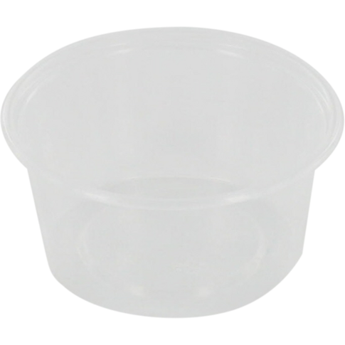 Bak, PP, 80ml, Ø70.3mm, kunststof cup, 35mm, transparant