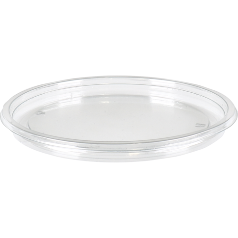 Deli Circle Deksel, Gerecycled PET, Ø117mm, 10.6mm, transparant