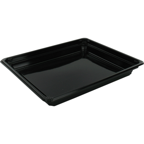 Bak, Gerecycled PET, sushitray, 171x143x22mm, zwart