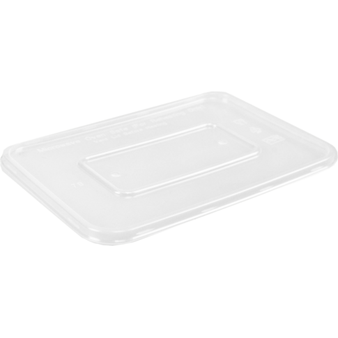 Deksel, PP, rechthoekig, 172x120x transparant
