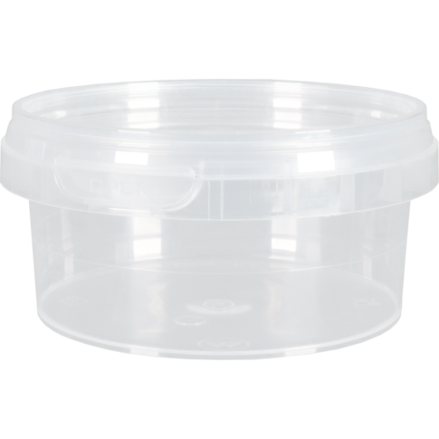 Cup, met deksel, 180ml, Ø 95mm, pP, transparant