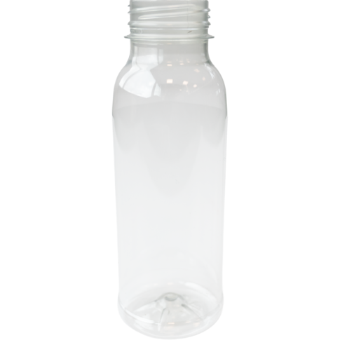 Fles, petfles, Gerecycled PET, zonder dop, 330ml, transparant