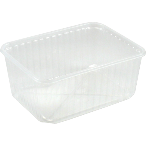 Bak, PP, 1500ml, kilobak, 180x135x82mm, transparant