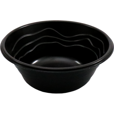 Depa Kom, Wave, reusable, pP, 400ml, zwart
