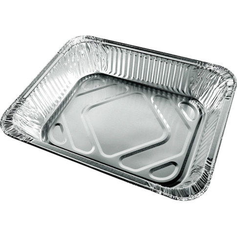 Bak, Aluminium, 3600ml, 1/2 gastronormbak, 324x263x60mm, zilver