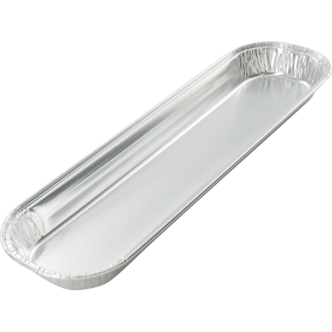 Bak, Aluminium, 150ml, 280x80x23mm, zilver