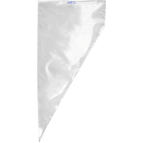 Spuitzak, comfort clear, 59x28cm, 75my, LDPE, transparant
