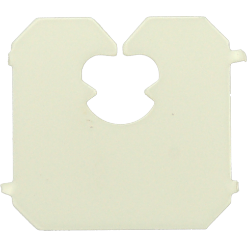 Clipsluiting, PS, rol a 1.000 stuks, wit