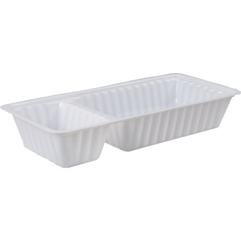 Bak, PS, A22, snackbak, 203x95x36mm, wit