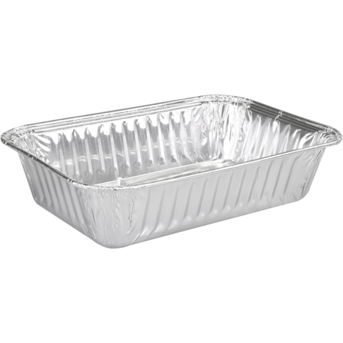 Bak, Aluminium, 750ml, 203x138x45mm, zilver