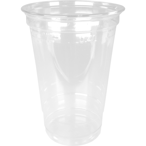  Sapbeker, Gerecycled PET, 400ml, 16oz, Ø95mm, transparant