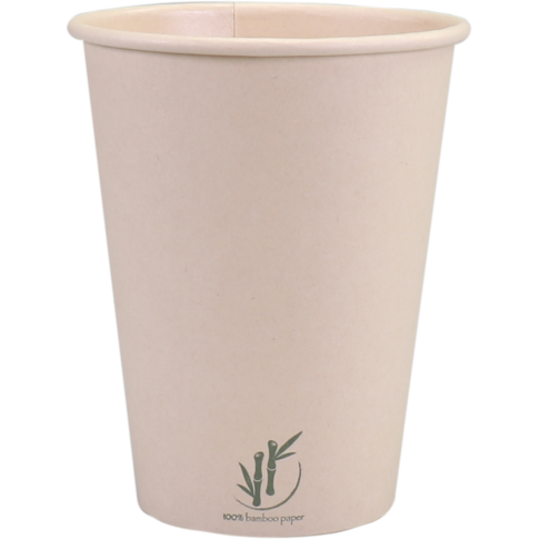 Depa, Beker, Bamboepapier + PE, 350ml, 12oz, lichtbruin