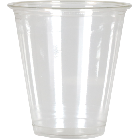 Glas, gerecycled PET, 228ml, 82mm, transparant