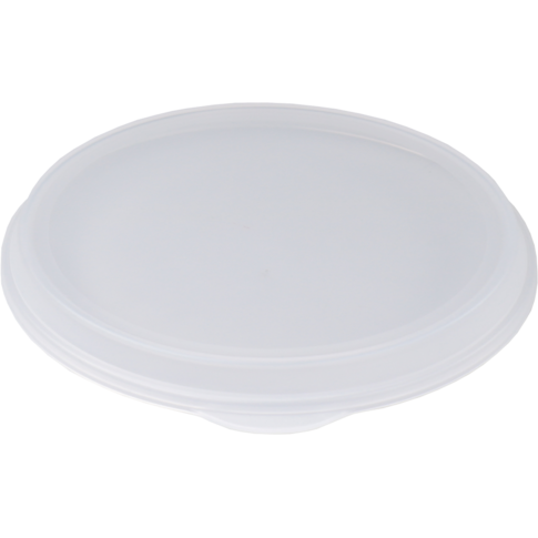 Circ Deksel, schaal, PP, rond, reusable, Ø211mm, 18mm, transparant