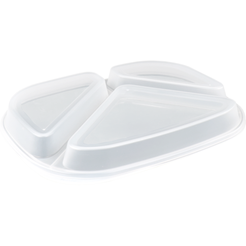 Circ Deksel, menuschaal, PP, rechthoekig, reusable, 239.5x184.5x26.3mm, transparant
