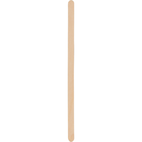 Roerstaafje, hout, 5x110mm, 4 x zak à 2.500 stuks, naturel