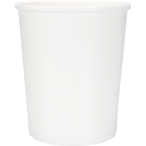 Depa, Soepbeker, Karton + PE, 800ml, 32oz, Ø117mm, wit