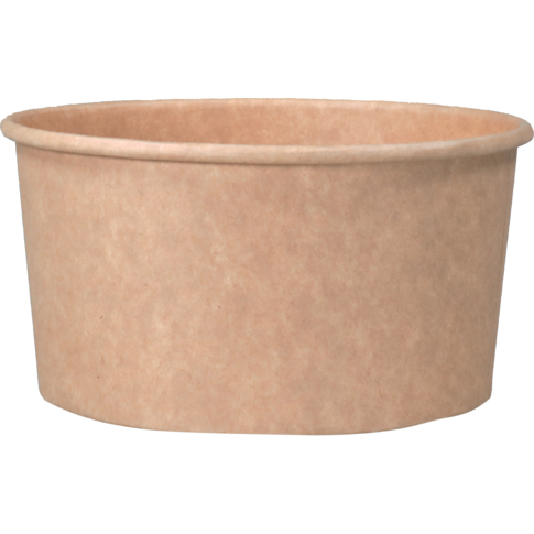 Depa Maaltijdbowl, 1000ml, 150mm, 78mm, karton + PE, bruin