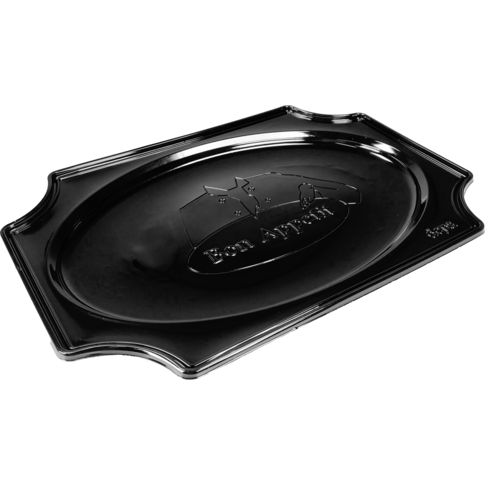 Schaal, cateringschaal, pS, 450x zwart