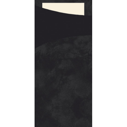 Duni Sacchetto, Papier, 8.5x20cm, zwart