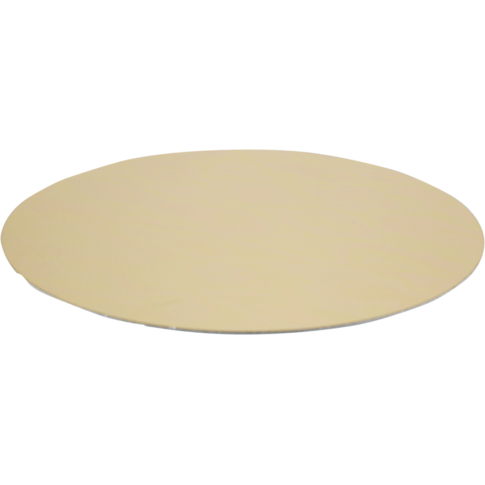 Rondel, Ø21cm, karton + PET, goud/zilver