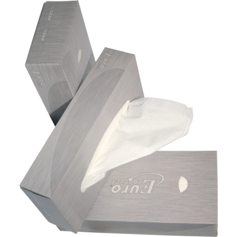 Qleaniq® Tissue, papier, 21x21cm, wit