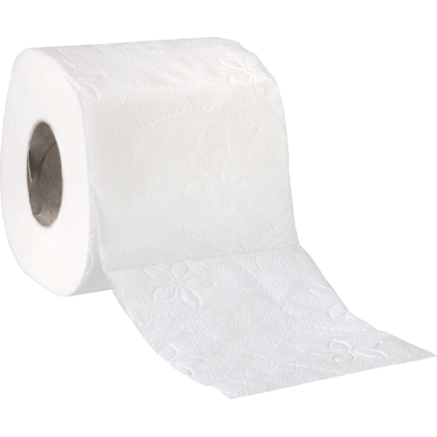 Qleaniq®, Toiletpapier, 2-laags, 10cm, Basic, wit