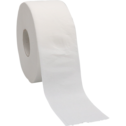 Toiletpapier, Mini Jumbo, 2-laags, 150m, wit