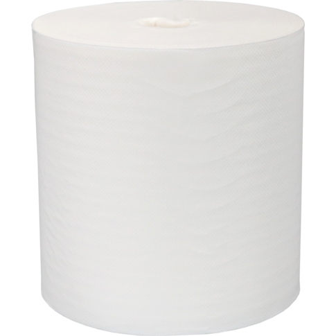 Poetspapier, 1-laags, kernloos, 20cm, 280m, papier, wit