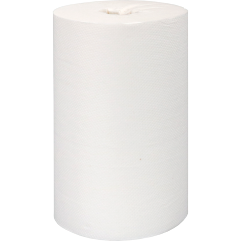 Poetspapier, 1-laags, kernloos, 20cm, 115m, cellulose, wit