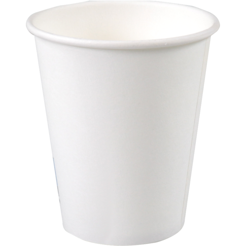  Koffiebeker, Karton + PE, 150ml, 6oz, Ø70.3mm, wit
