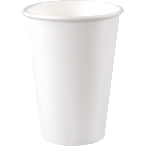  Koffiebeker, Karton + PE, 180ml, 7.5oz, Ø70.3mm, wit