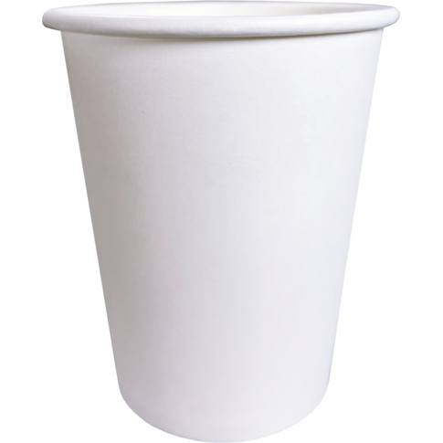  Koffiebeker, Karton + PE, 250ml, 8oz, Ø80mm, wit