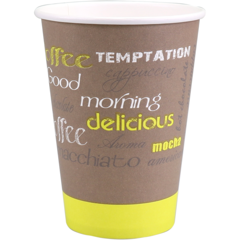 Depa, Koffiebeker, Limetta, Karton + PE, 180ml, 7.5oz, Ø70.3mm, 