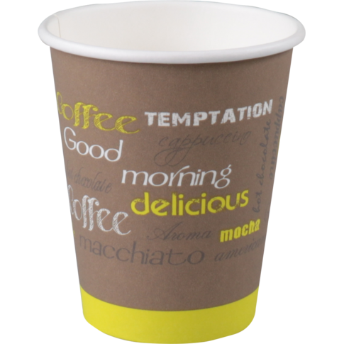 Depa, Koffiebeker, Limetta, Karton + PE, 250ml, 8oz, Ø80mm, 