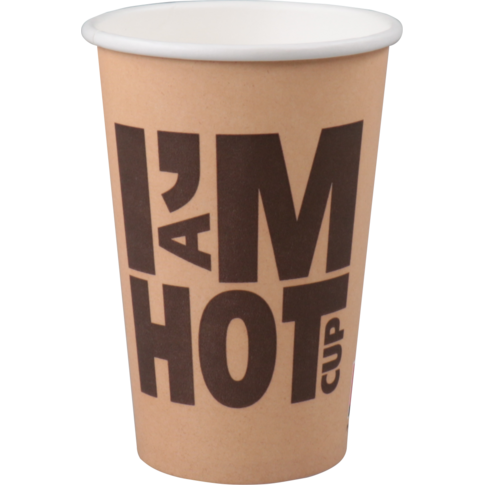 Depa, Koffiebeker, I´M a HOT cup, Karton + PE, 300ml, 10oz, Ø80mm, 