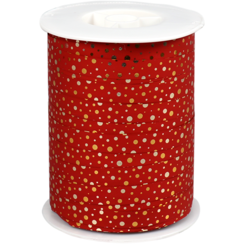 Lint, 10mm, 250m, Sochi, PP, rood/goud