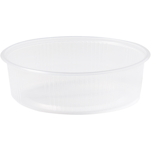 Bak, PP, 125ml, Ø101mm, 31mm, transparant