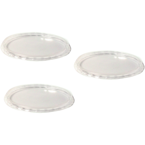 Deksel, PP, rond, Ø101mm, transparant