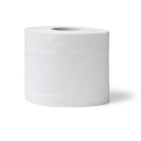 Poetspapier, 2-laags, 19cm, 108m, papier, wit