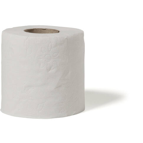 Poetspapier, 1-laags, 20.5cm, 300m, papier, wit