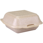 Bak, XPP, hamburgerbox, 150x150x70mm, beige