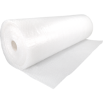 Folie, luchtkussenfolie, LDPE, 100cm, 50m, 4mm, transparant