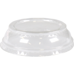 Deksel, shaker, 3-in-1-concept, Gerecycled PET, plat dome, Ø93mm, 20mm, transparant