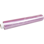 Folie, rekfolie ongeperforeerd, PVC, 45cm, 300m, 8my, transparant